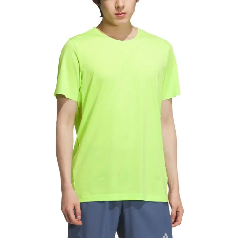 Adidas Climacool T Shirt Men's Bright Lemon/Dark Silver Gray-1