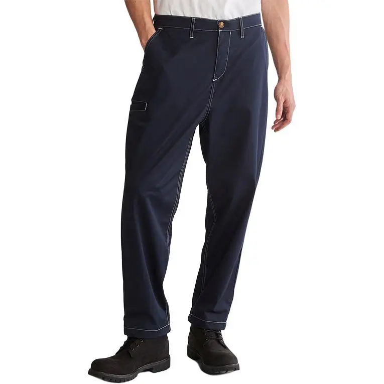 Timberland Casual Pants Men Dark Sapphire-4