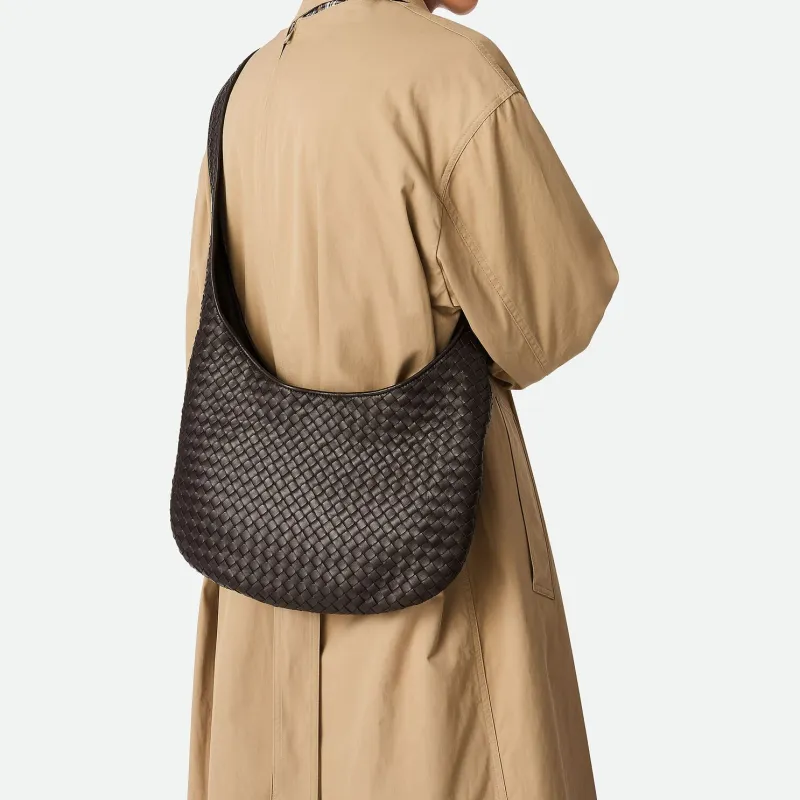 Bottega Veneta Lambskin Crossbody Bag, Shoulder Bag Men's Gummy Candy Color-4