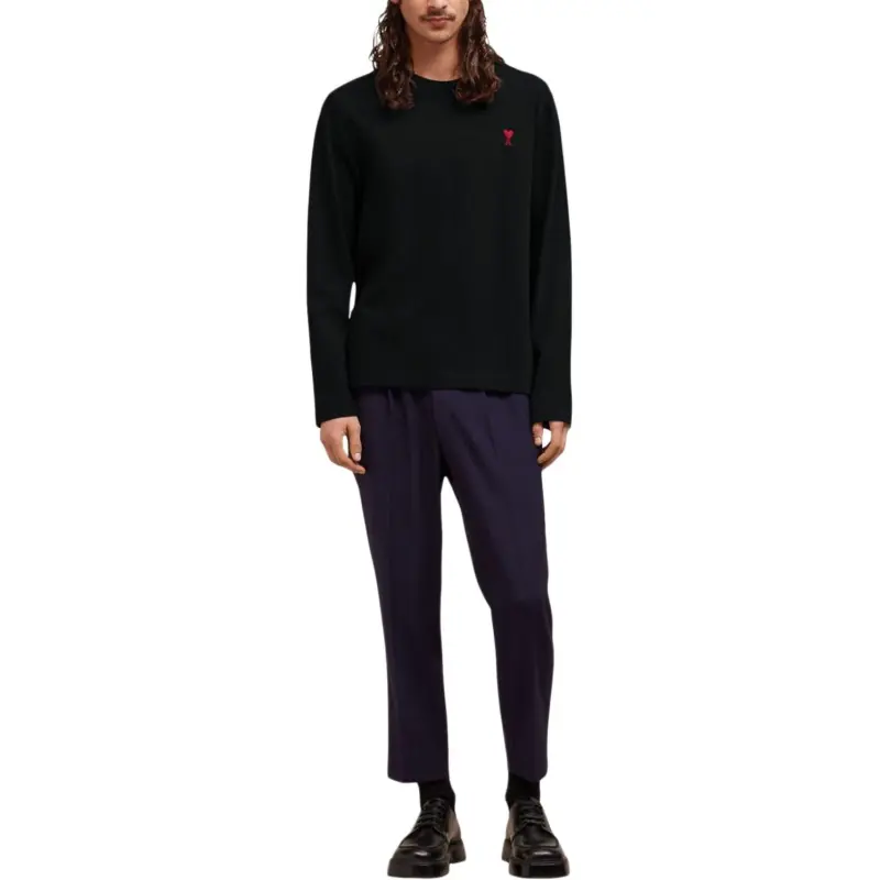AMIPARIS Long Sleeve T Shirt 'Black'-4