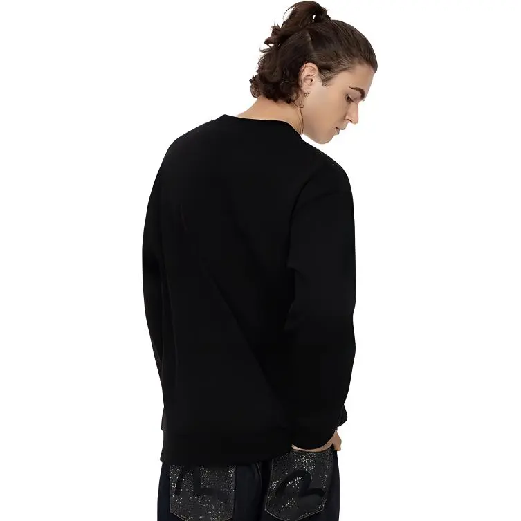 EVISU Sweatshirts Men Black-3