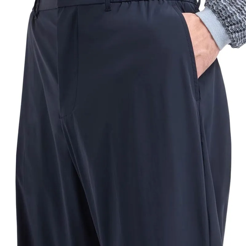 EMPORIO ARMANI Stretch Nylon Trousers With An Elasticated Back-5