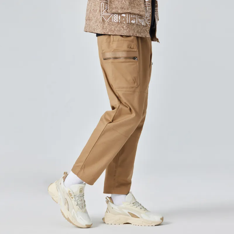Erke Casual Pants Men's Premium Khaki-5