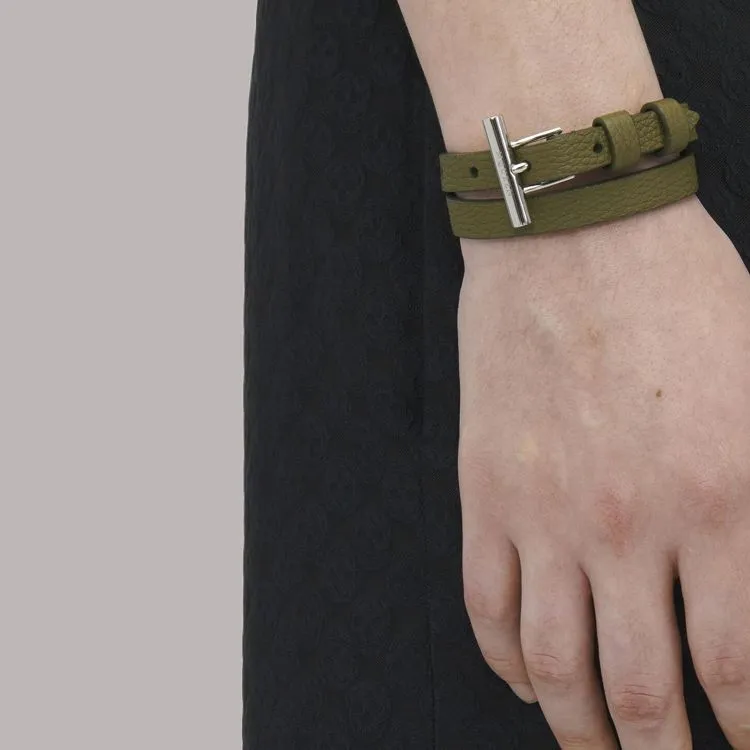 Alexander McQueen Leather Bracelet-2