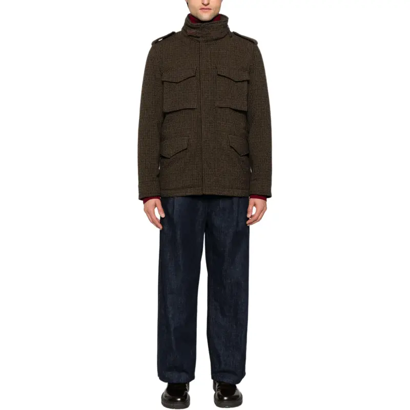 ASPESI Mini Check pattern Jacket-1