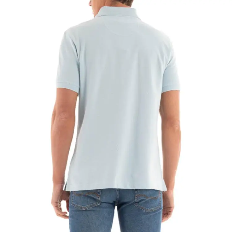 BARBOUR Polo Shirt Men's Light Blue-2