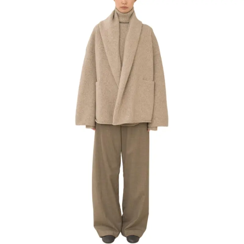 Lauren Manoogian FW24 MANTA COAT Coats Women's DUST/Gray-2