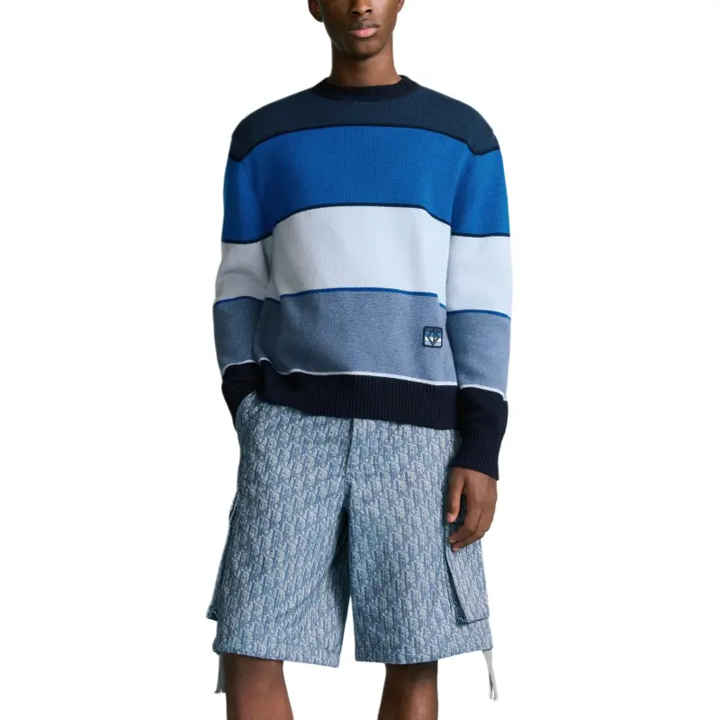 DIOR FW25 Cashmere Sweater Men's Multicolor-2