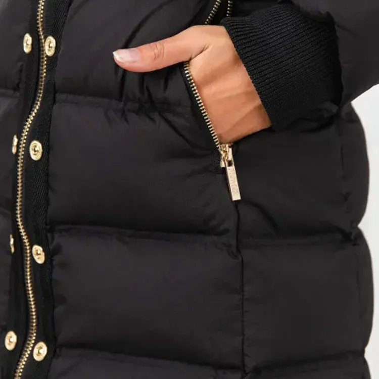 VERSACE JEANS Down Jackets Women's Black-2