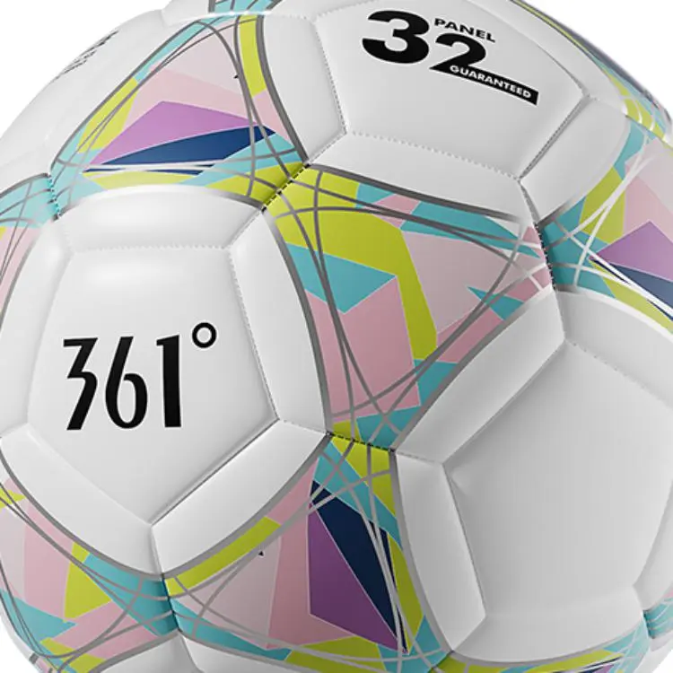 361° Size 45 Soccer PVC Unisex Pink Blue-2