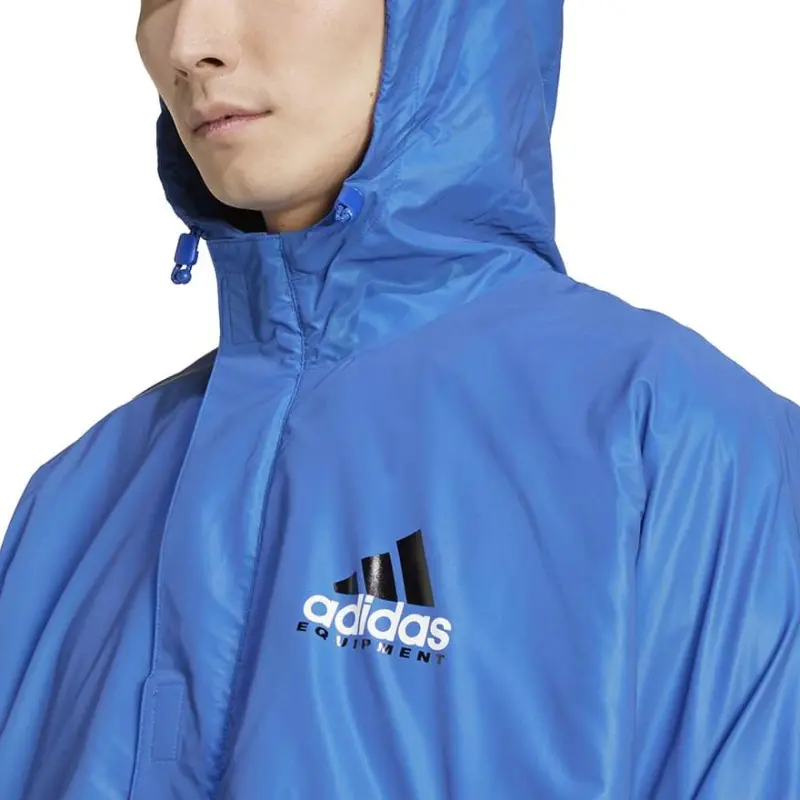 Adidas Windbreaker Jacket Men's Blue-5