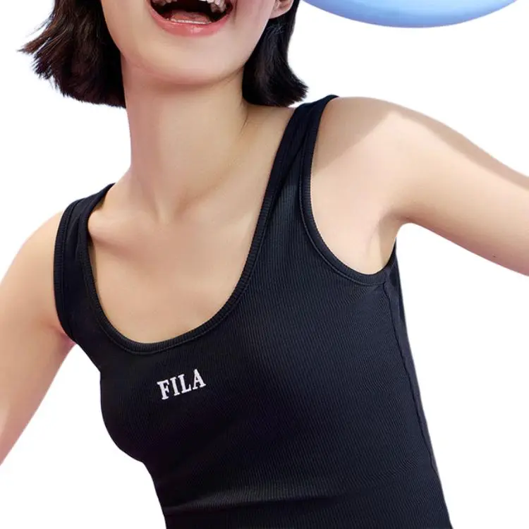 FILA Tank Tops Women's Jet Black-4