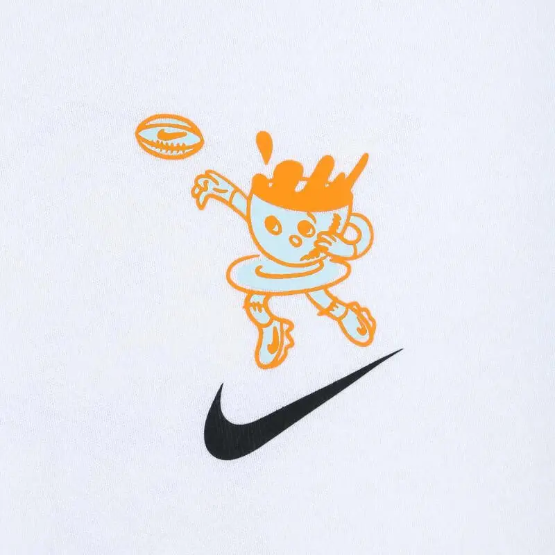 Nike T Shirts Men White-4