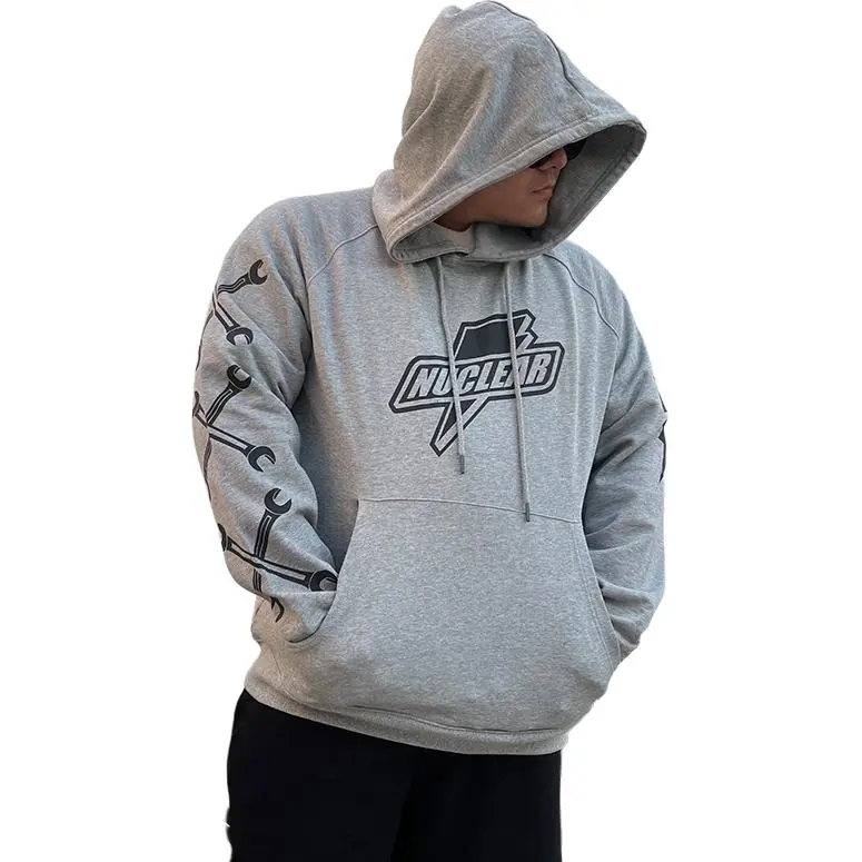 NUCLEAR EXPLOSION x NUCLEAR EXPLOSION Sweatshirt Men's Gray-2