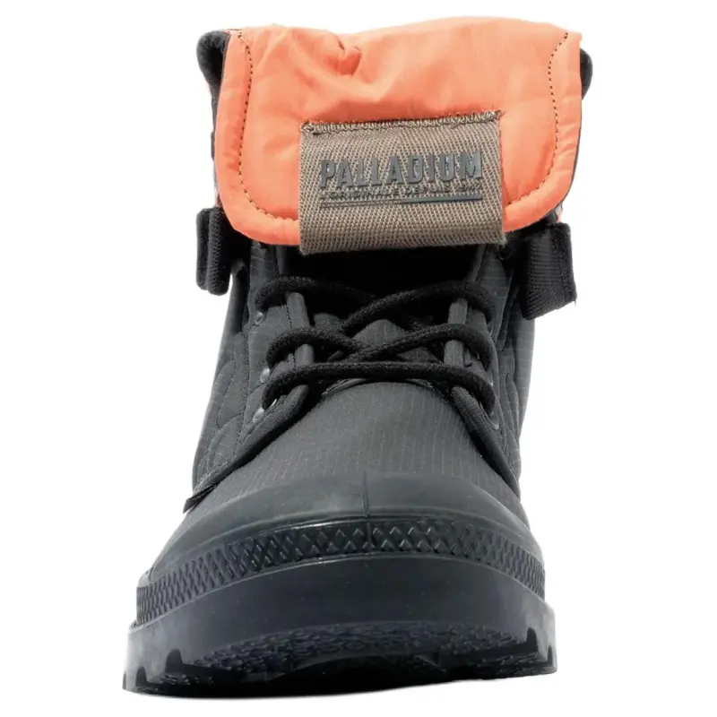 Palladium Ankle Boots Unisex Black Orange-3
