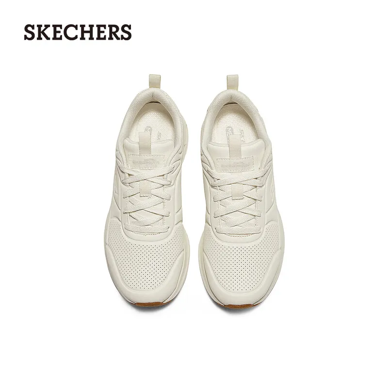 Skechers Sport Durable Breathable Low Top Casual Shoes Women's Ivory-3