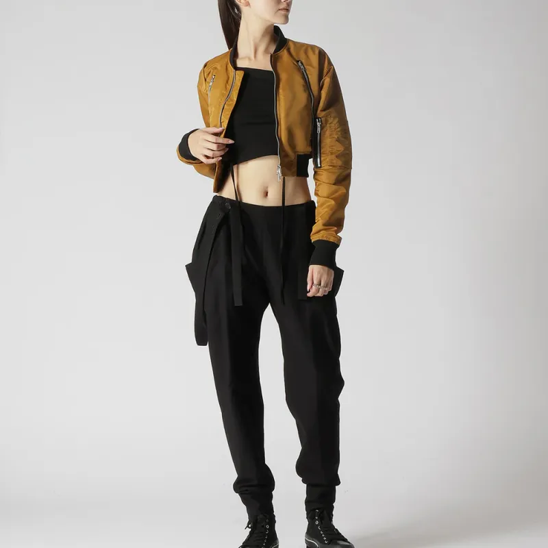 Yohji Yamamoto Baseball Jacket Women's Yellow-2