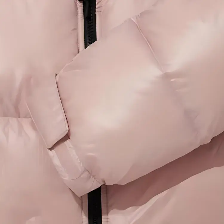 THE NORTH FACE W'S Nuptse Short Jacket Pastel Pink Korea Version-5