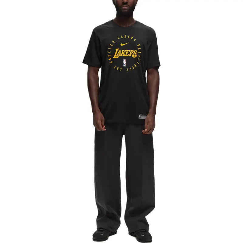 Nike Los Angeles Lakers Men's Nike Dri FIT Nba T Shirt-2