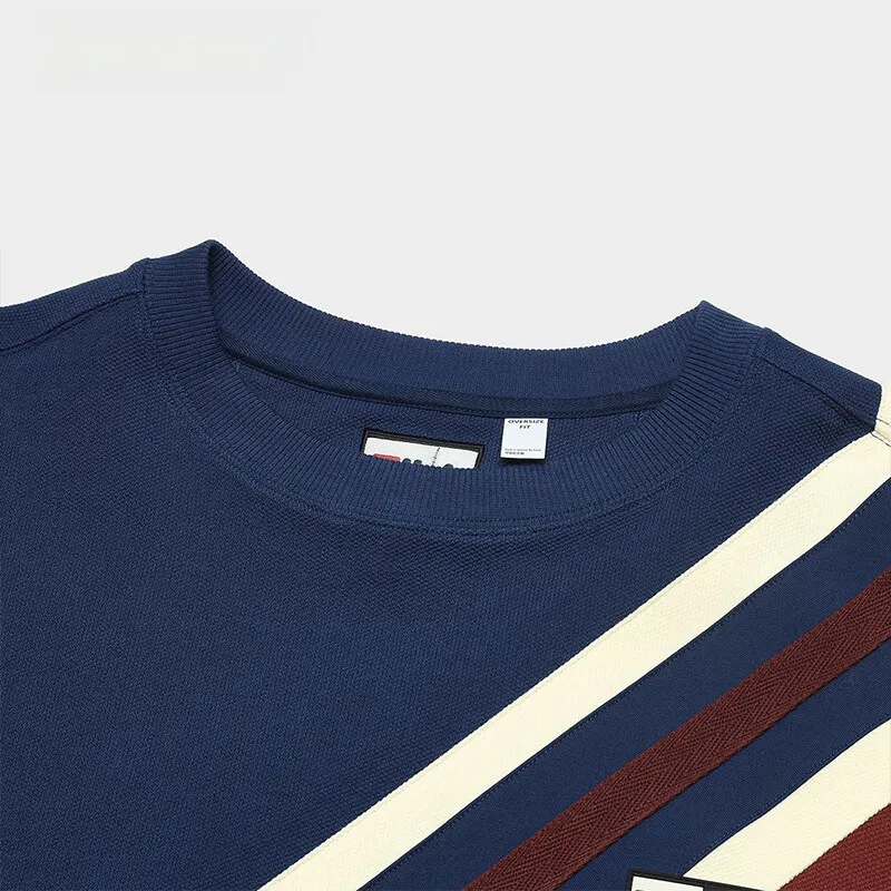 FILA FUSION x FACETASM Sweatshirt Unisex Hannes Blue-3