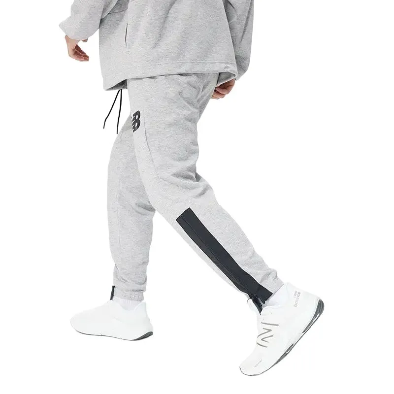 New Balance Sports Pants Unisex Gray-4