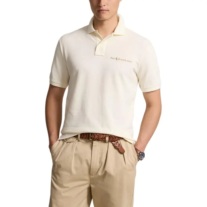 Polo Ralph Lauren Polo Shirt Men's Cream-1
