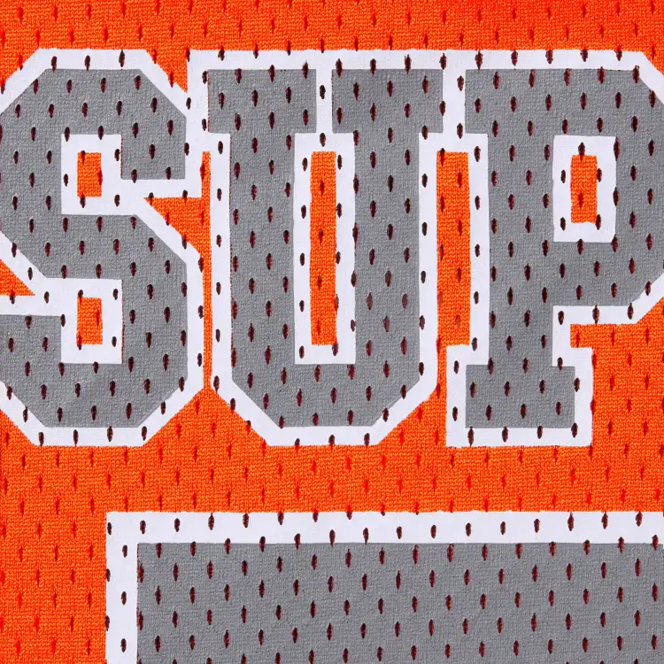 Supreme Crochet Football Jersey Orange Men's - SS23 - US