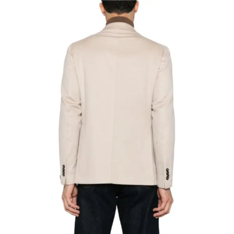 Tagliatore Single breasted Cashmere Blazer-3