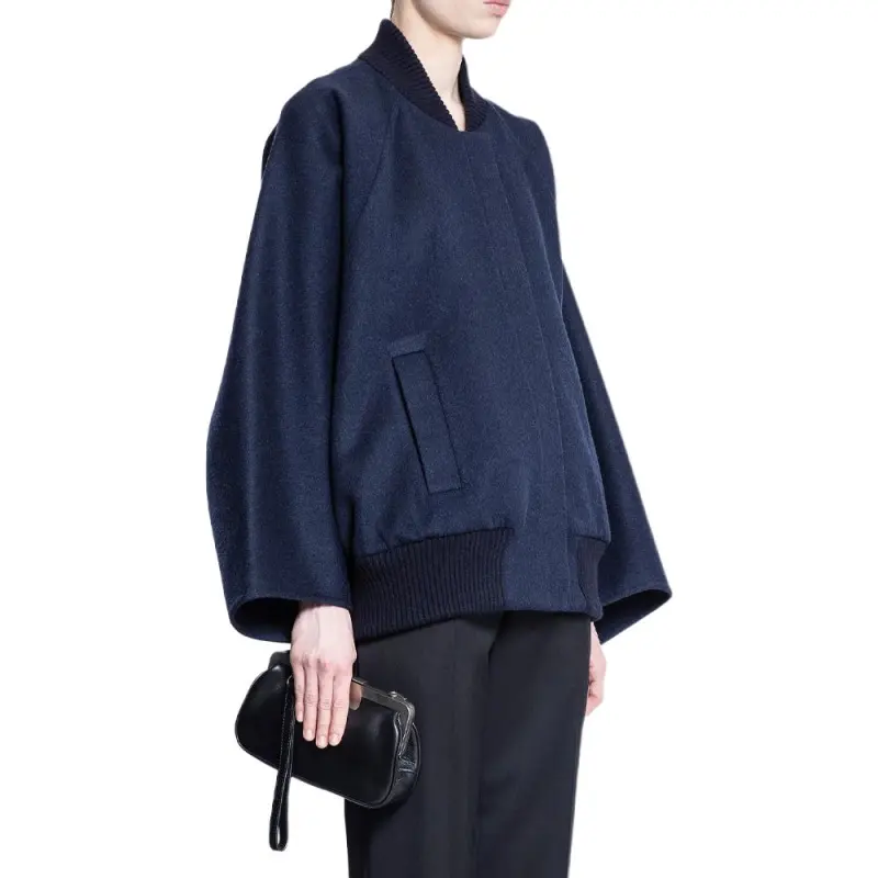 MaxMara Button Detailed Long Sleeved Jacket-4