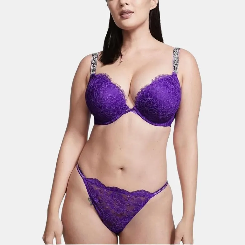 Victoria's Secret Underpants Women's 1 Pack Purple-1