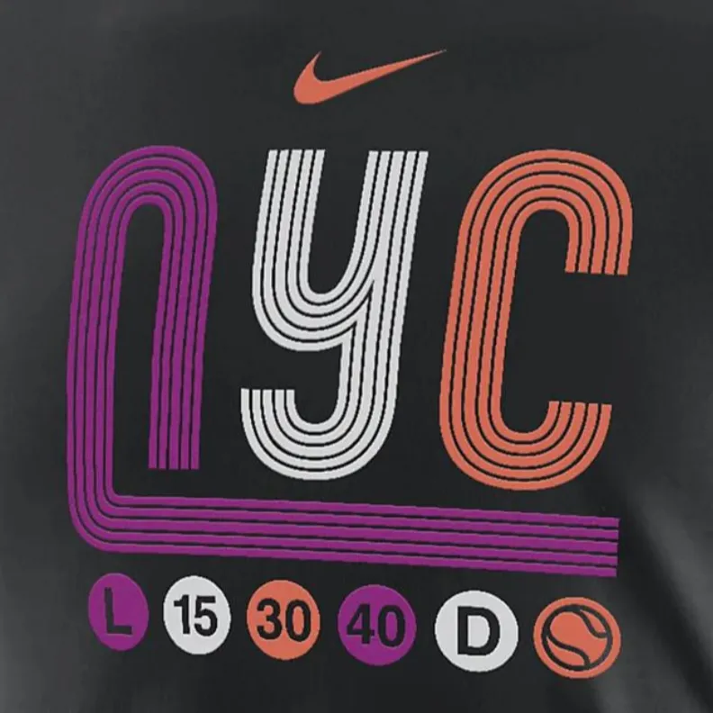 Nike Tennis T-Shirt Men's Black-1