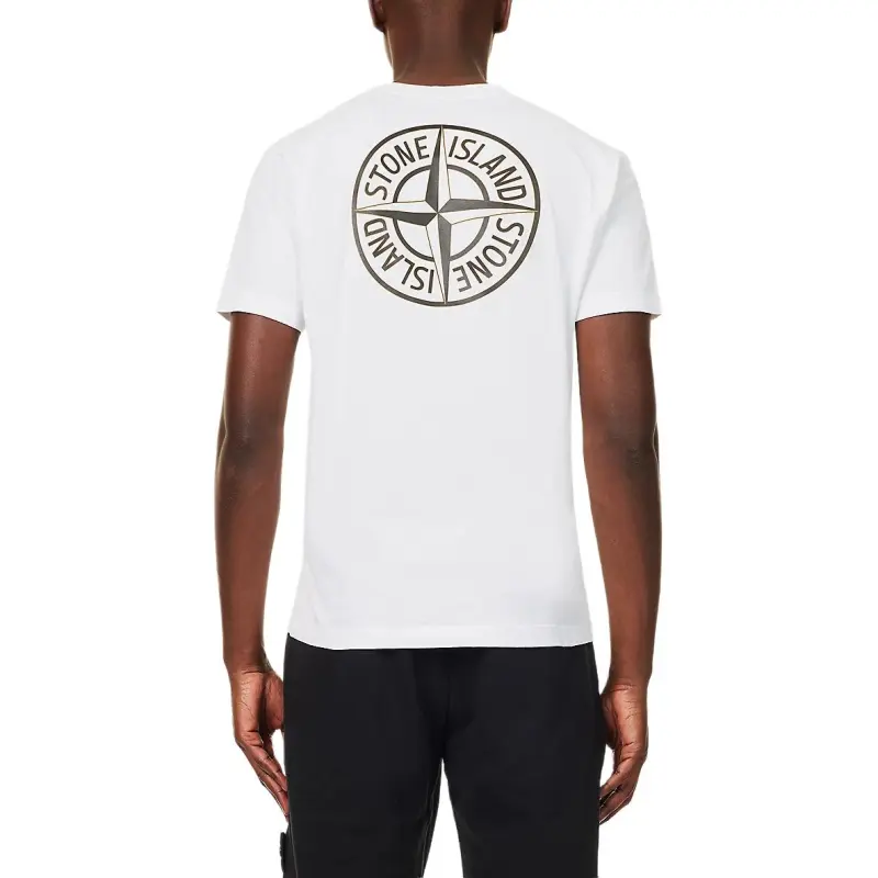 STONE ISLAND T-Shirt Men's White-4