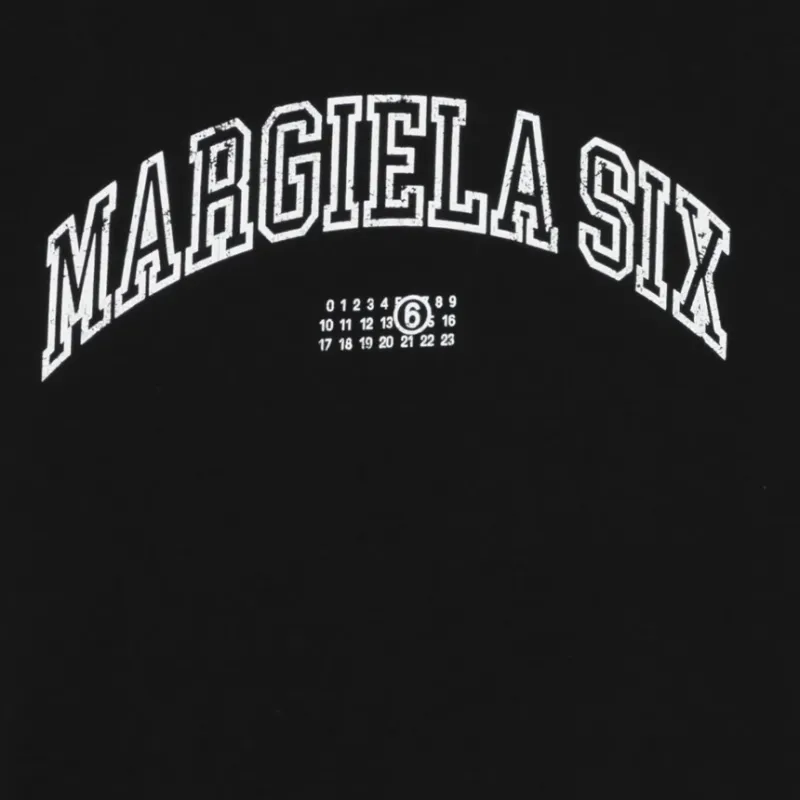 MM6 Maison Margiela Logo Printed Crewneck T-Shirt-2