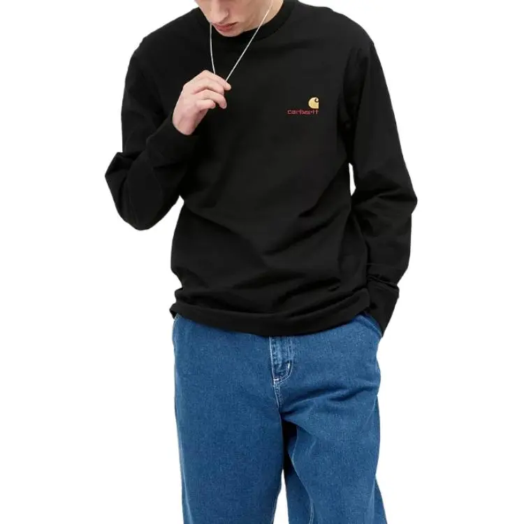 Carhartt WIP L/S American Script T Shirt-3
