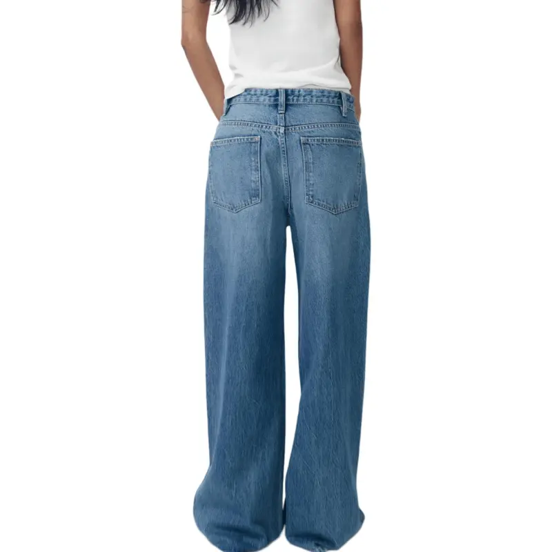 ZARA Trf Jeans Women's Blue-4