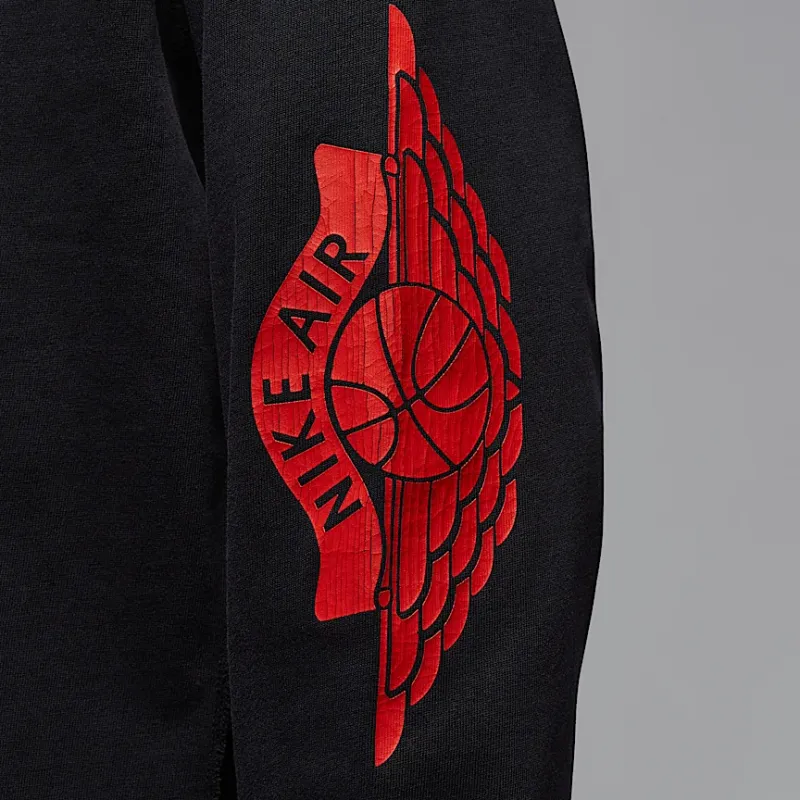 Jordan T-Shirt Men's Black/Pepper Red-4
