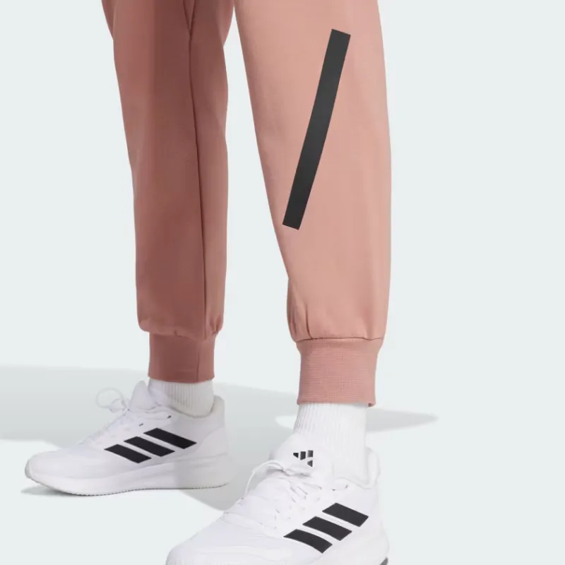 Adidas Women's Z.N.E. Tracksuit Bottoms Warm Clay-5