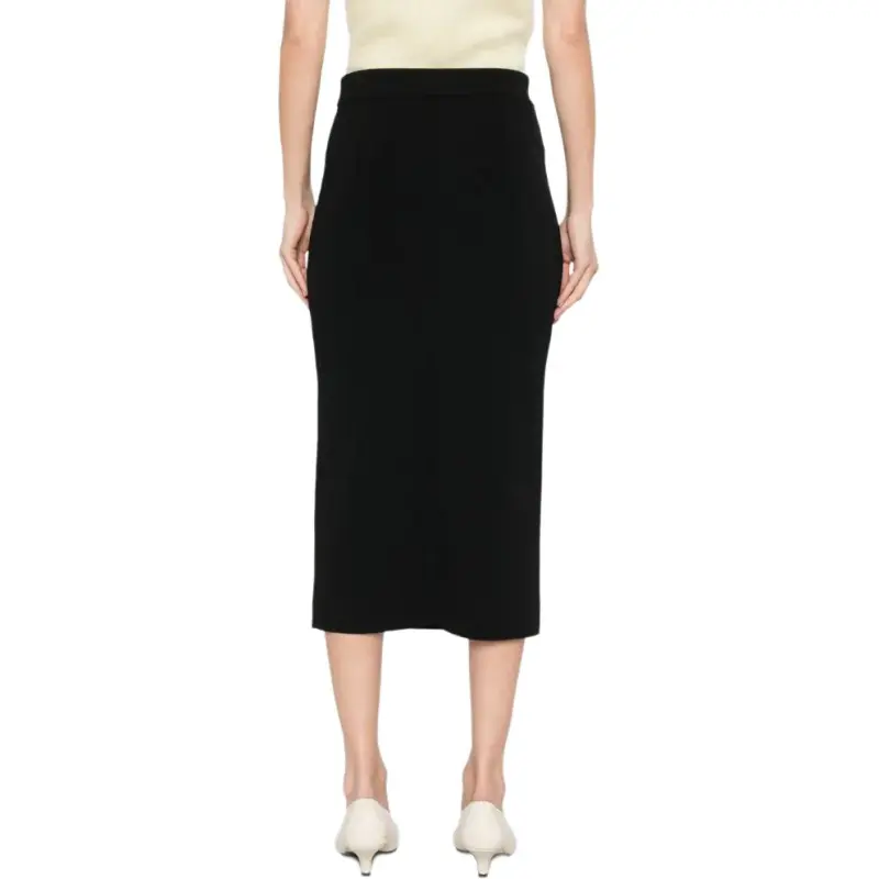 MaxMara Ribbed Midi Skirt-2