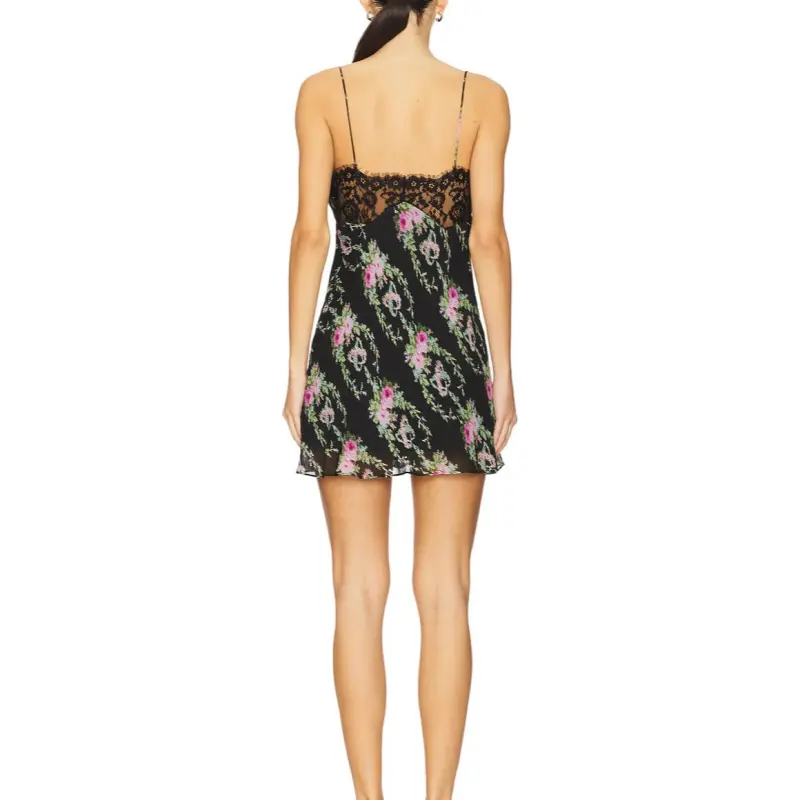 LOVESHACKFANCY Rose intarsia Midi Skirt-1