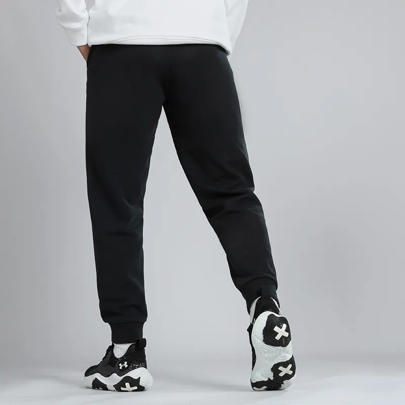 Under Armour Sport Woven Knitted Sweatpants Men's Black-3