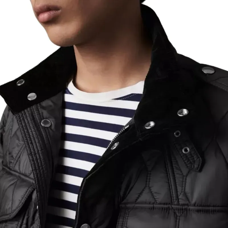 Burberry Puffer Jacket Men's Black-4