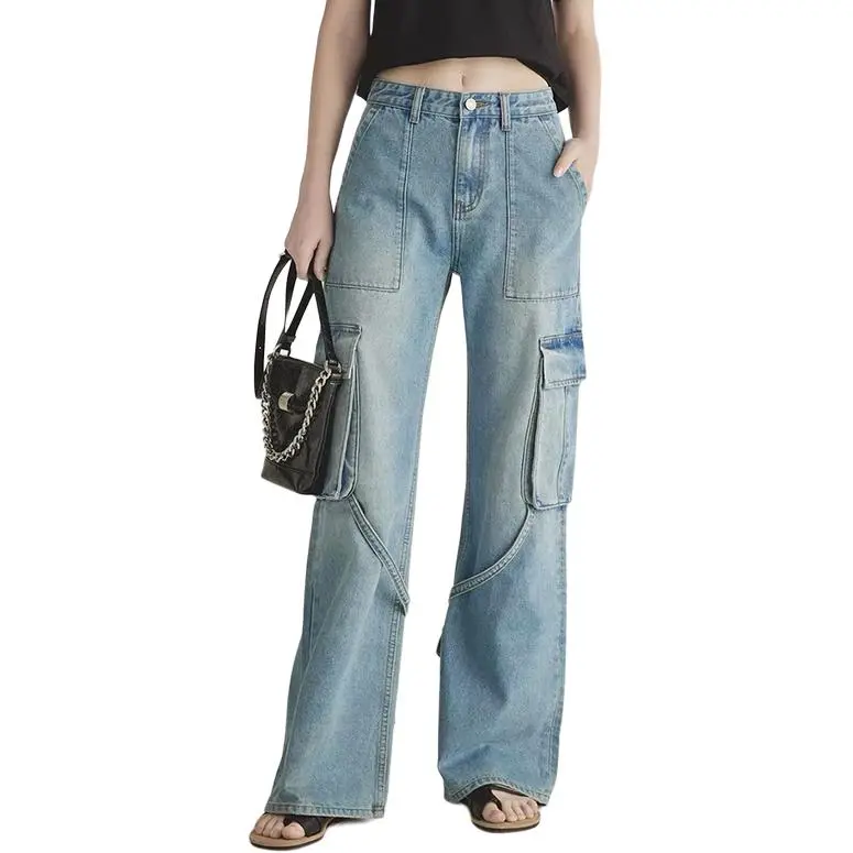 NHZN Jeans Unisex Retro Shallow-1