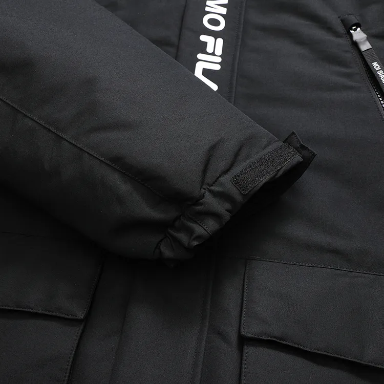 FILA FUSION Down Jacket Men's Pitch Black-5