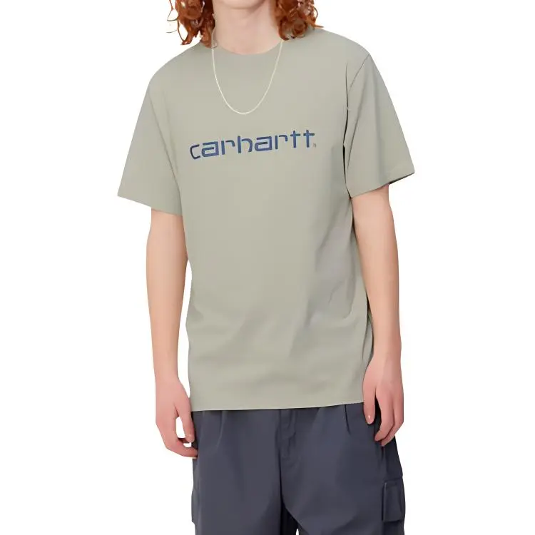 Carhartt WIP Script print Cotton T shirt-3