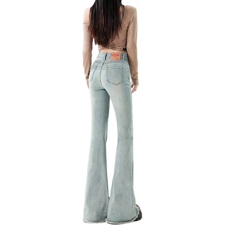 Wen Shan Jeans Women's Light Blue-1