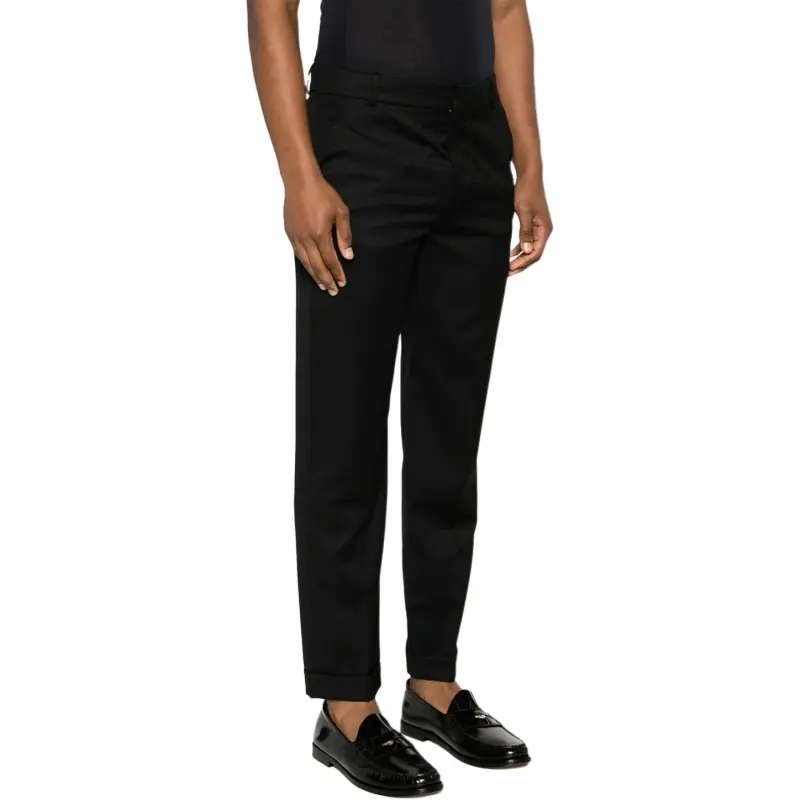 BALMAIN Straight Leg Tailored Trousers-4