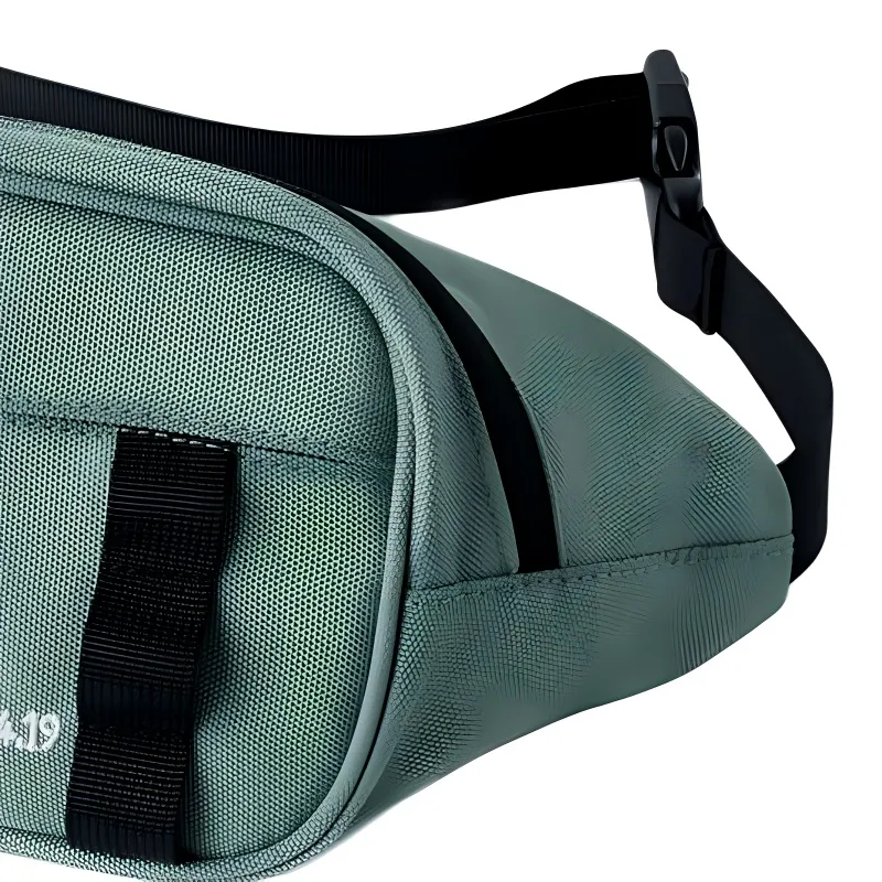 ZARA Polyester Waist Bag Chest Bag Regular Unisex Gray-4