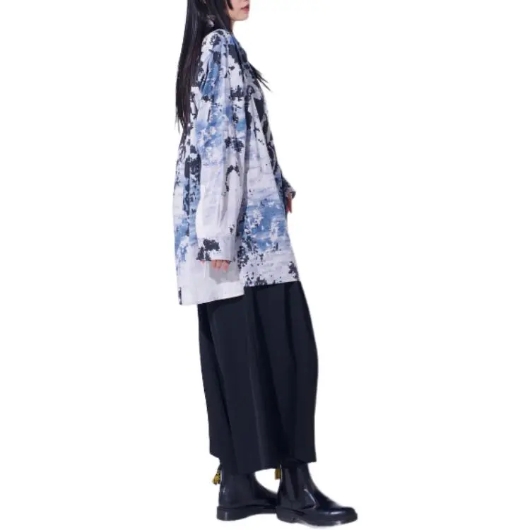 Yohji Yamamoto S'YTE FW24 Shirt Unisex Blue-9