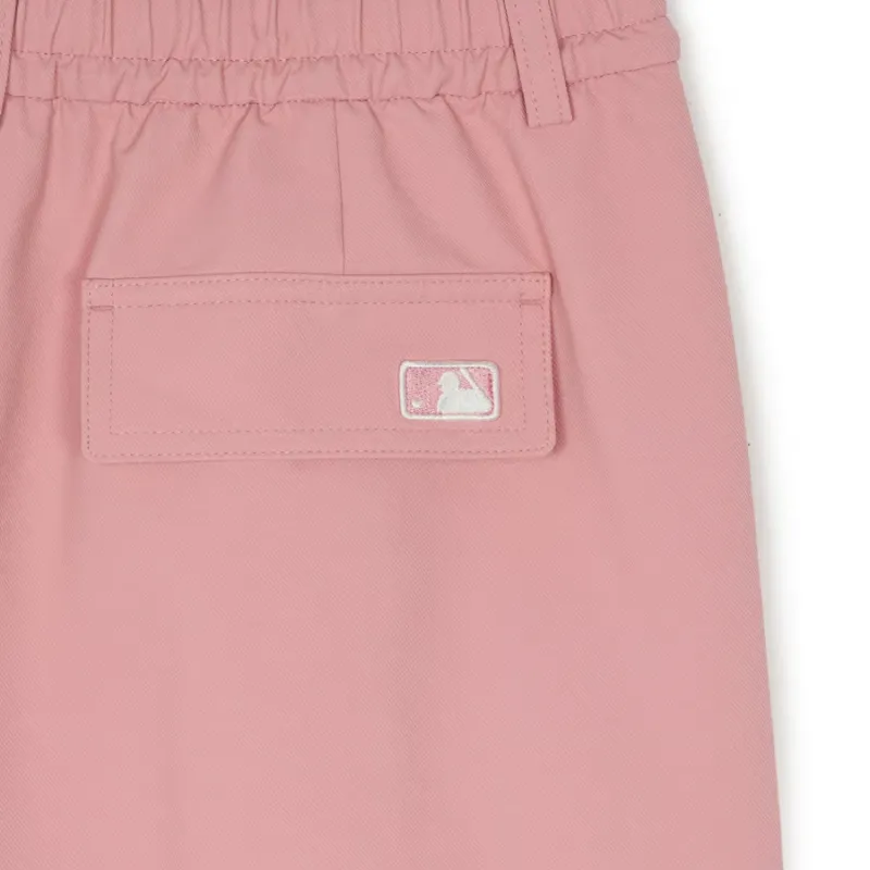 MLB Varsity New York Yankees Cargo Pants Women's Hemp Pink-2