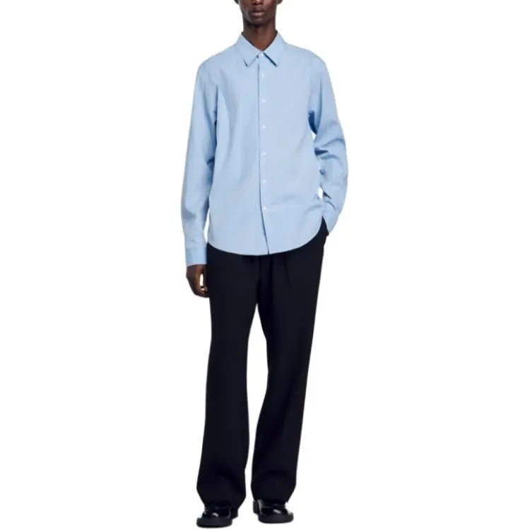 Sandro Pinstripe Shirt-1
